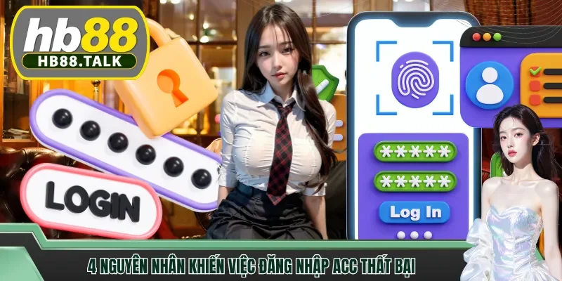 4 nguyên nhân khiến việc đăng nhập acc thất bại